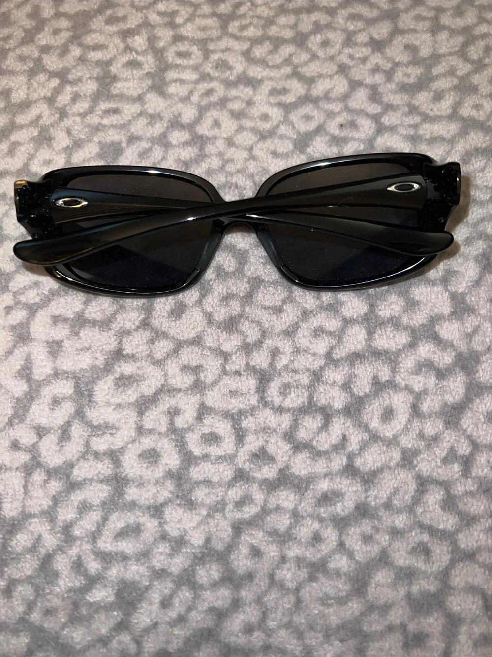 Oakley Women's Black Oversized LBD Square Sunglasses